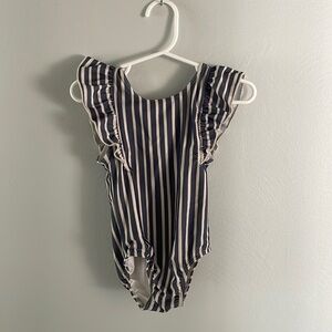 Pehr blue and white swimsuit 12-24 months